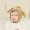 China Manufacture Wholesale Baby Knit Hat Cute Bear Toddler Earflap Beanie Warm for Winter Warm Winter Hats for Baby