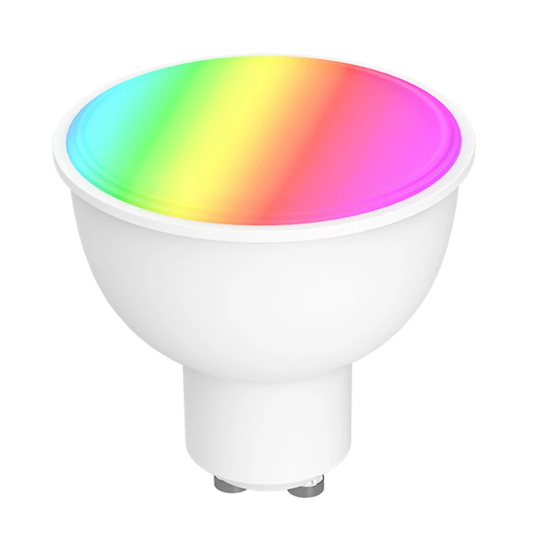 GU10 Tuya RGBCW Color Changing Wifi Smart Light Bulb Alexa