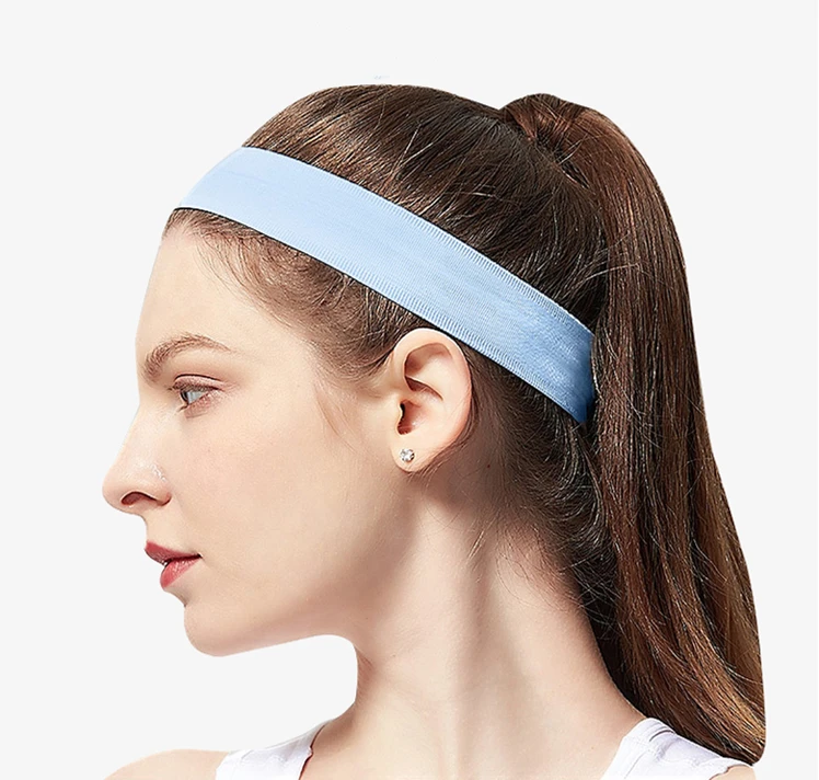 

Running Absorbing Headbands Sports And Exercise Breathable Fitness Outdoor Sweat Guiding Hair Band, 4colors