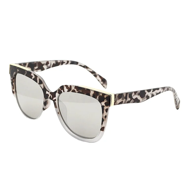 

VIFF HP20255 Tortoiseshell Sun Glasses Hot 2021 Fashion Style Leopard Oversized Cat Eye Sunglasses