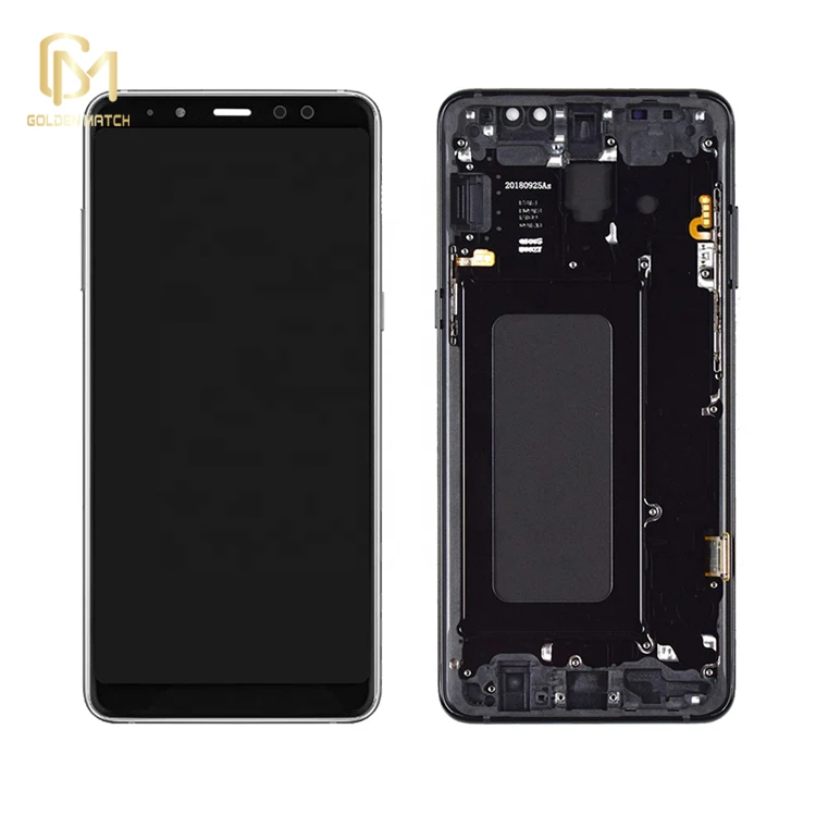 

LCD screen for Samsung Galaxy A21S LCD Display for Samsung A21S Touch Screen Assembly with frame, Black / gold /blue