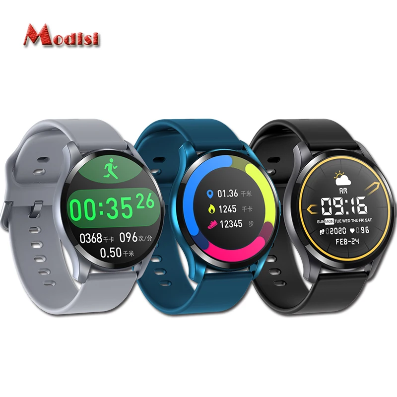 

T88 Android Smart Watch Temperature Round Smartwatch Sport Smart Watch Men Waterproof Body Temperature Smartwatch OEM