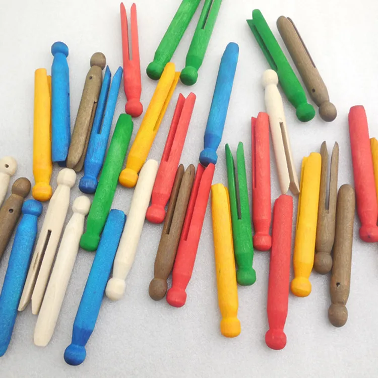 High Quality Wooden Dolly Clothes Pegs Wooden Clip Wooden Cloth Pin