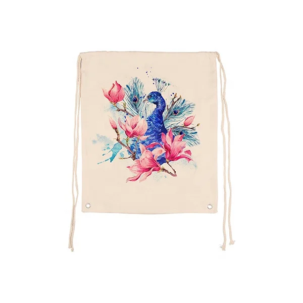 

Sublimation Drawstring Backpack 36.8*44cm FFB014, Cream color