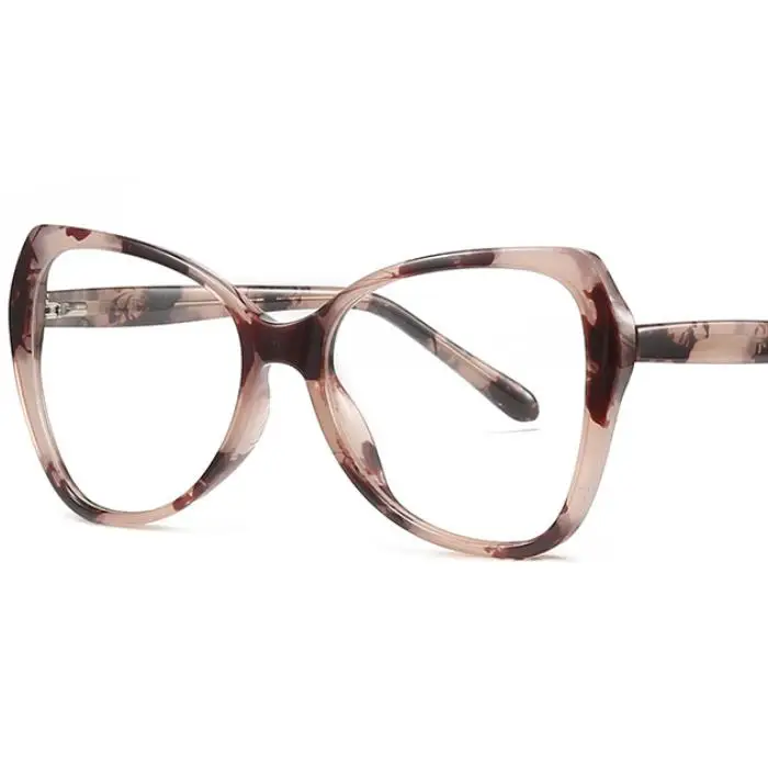 

Custom Logo Blue Light Blocking Glasses Fashion Optical Half Frames New Frame 2023 Ladies Eyeglasses