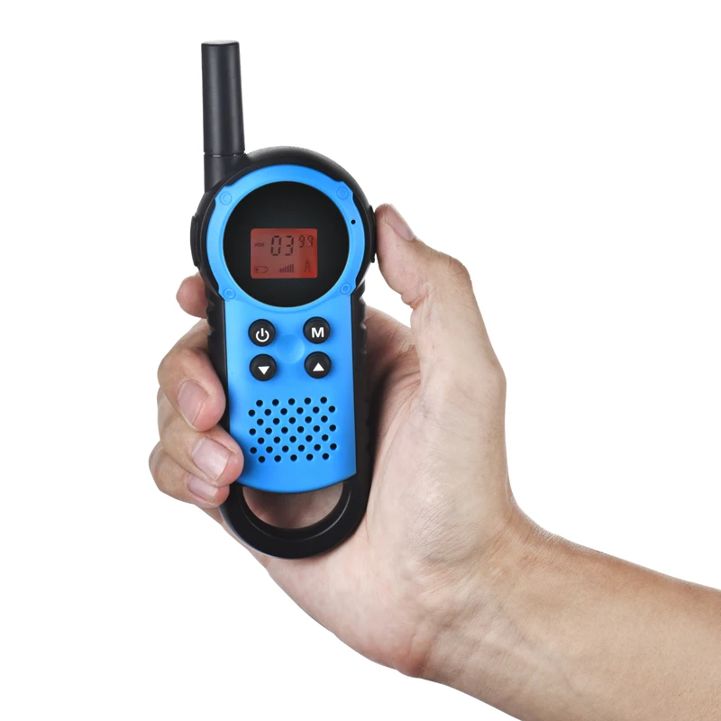 

Handheld gift walkie talkie 22 channels license free two way radio walkie talkie toy, Red, blue, orange, yellow, etc