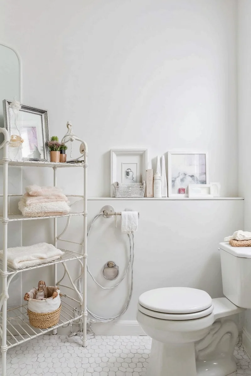 Magnetic bathroom wall panel