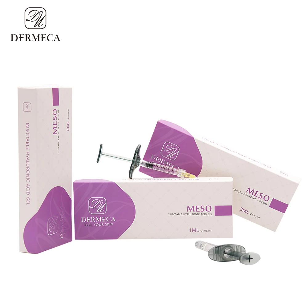

DERMECA injectable lip enhancement dermal filler sub skin dermal filler 2ml, Transparent