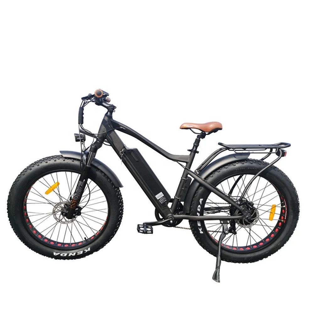 48V 17.4Ah Lithium Battery Fat Ebike Strong Power 26"*4.0 Tyre 750w Electric Bike