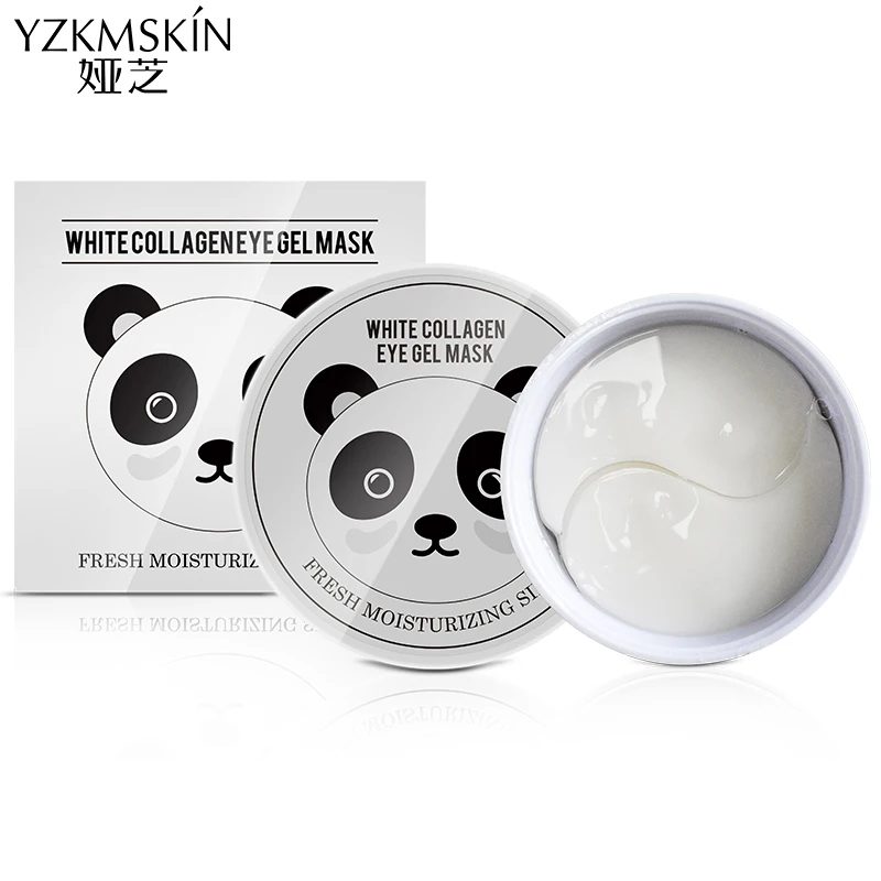 

OEM Wholesale Private Label Beauty Korean Skin Care Anti-Puffiness Dark Circles Collagen Panda Eye Mask, Cosmetics private label
