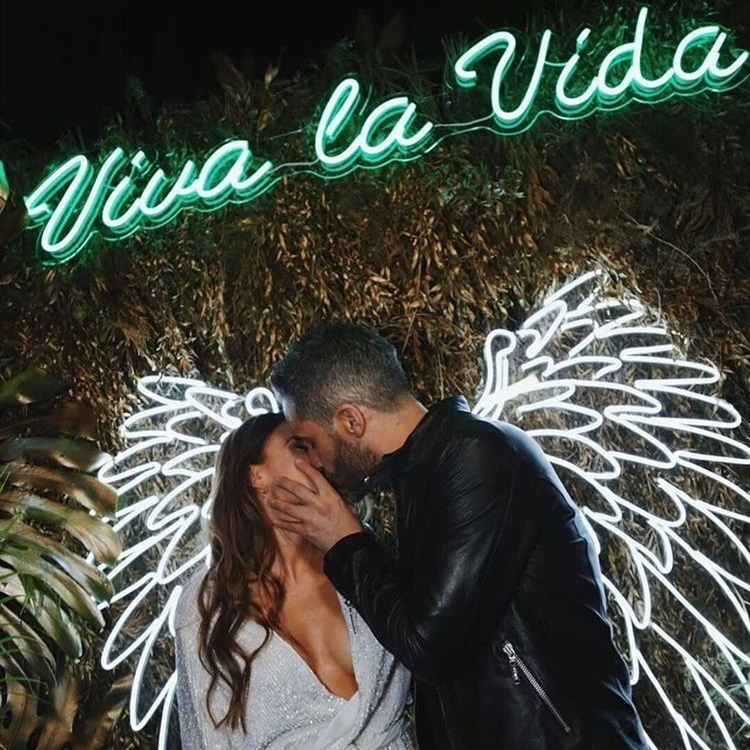 

Hot Selling Custom Shape Acrylic Outdoor Electronic Led Neon Sign Angel Wings Neon Light