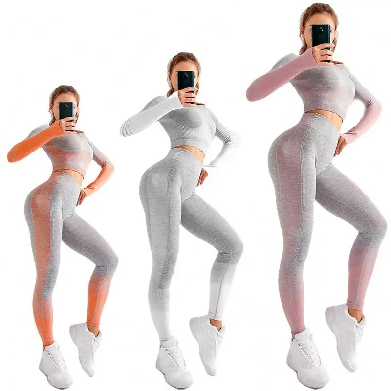 

One Piece Push Up 2019 Leggings Seamless Bra Set