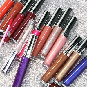 Hot Selling Makeup Private Label Low MOQ Custom Logo 26 Color Shimmer Lip Gloss