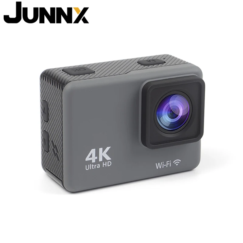 

4k 60fps Black Sport Camera 2inch Touch Screen 128g Lcd 30m Waterproof Extreme Sports Action Camera