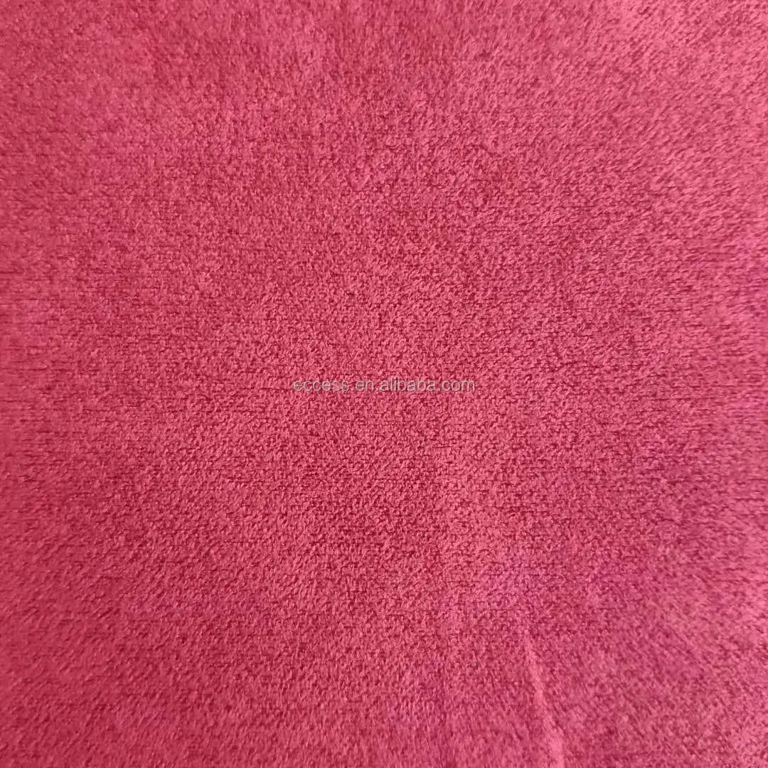 knitting garment fabric 100% polyester weaving suede fabric