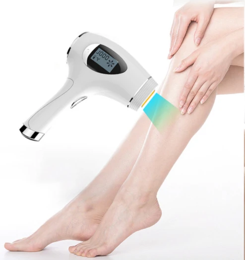 

2021 top quality led painless laser body hair remover ipl epilator home use beauty machine, White others
