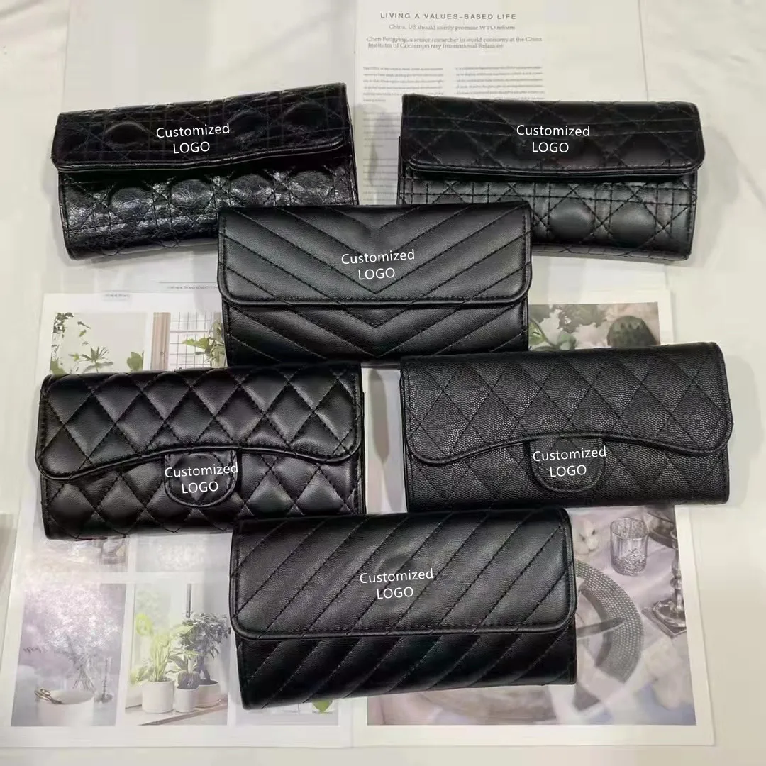 

men ladies custom purse women designer wallet for women fashionable leather wallet women, Multiple colour