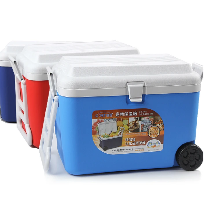 

Hot sale GINT 50l 22l 8l portable ice cooler box with wheels, Customized color