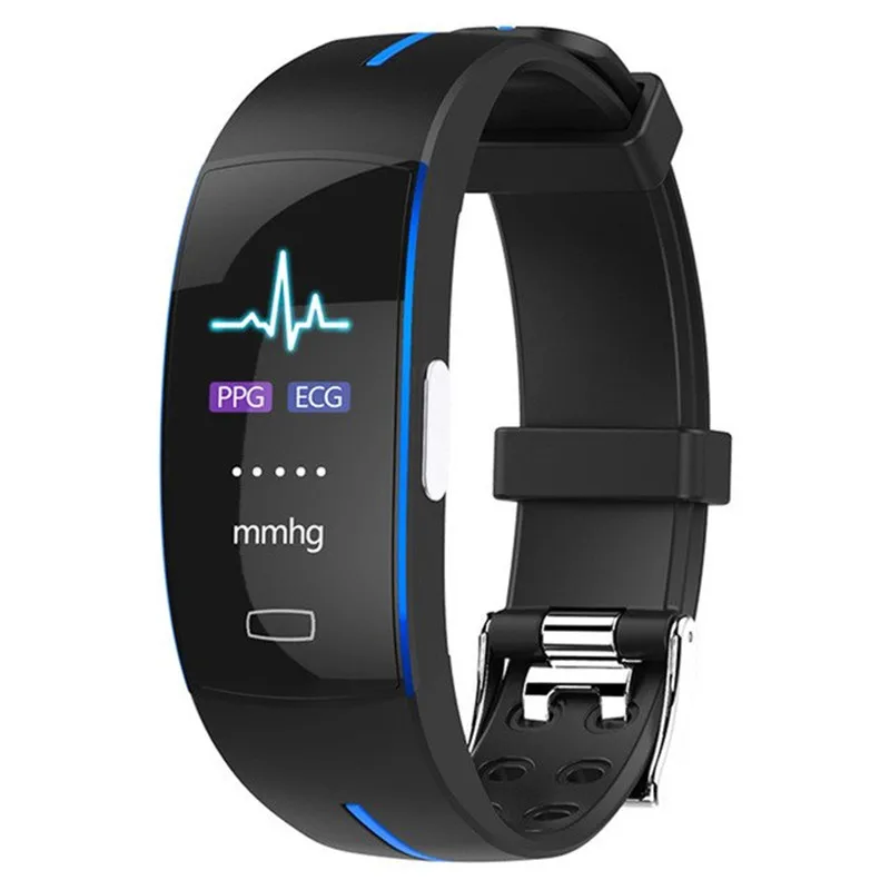 

OEM Health Blood Pressure Smart Watch P3S Smart Bracelet with SDK ECG PPG Monitor Activity Fitness Tracker