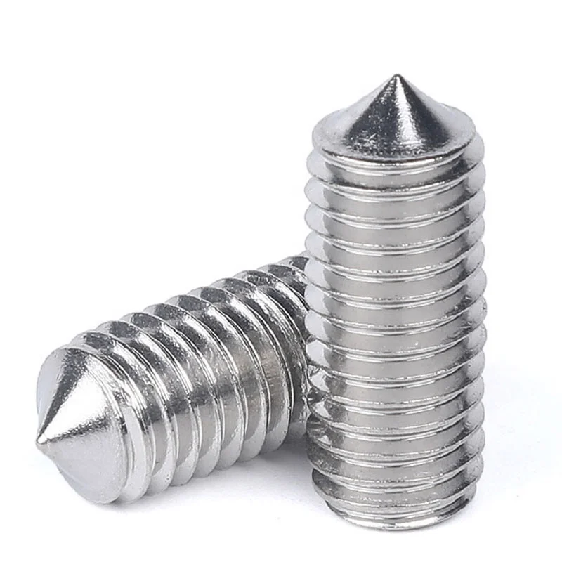 
hexagon socket set screws cone point M3-M5 