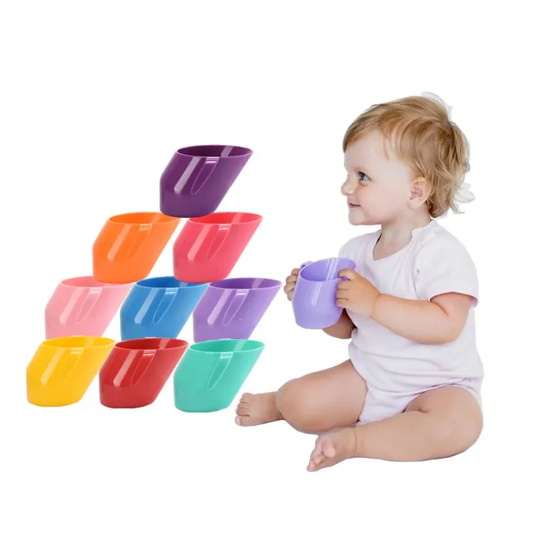 

Tumble Resistant Baby Drinking Cups for Baby Kids Leakproof Infant Learning Drinking Cups Baby Insulation Oblique Mouth Cup