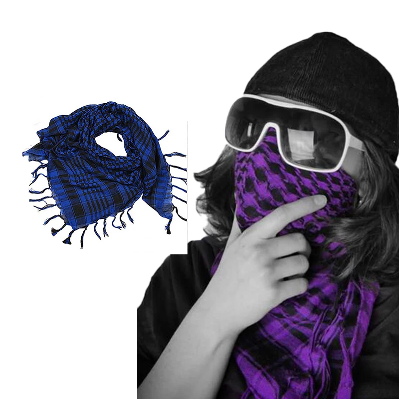 

New flat price kuffiyeh scarf 95x95 cm wide size scarf for Arab Men keffiyeh