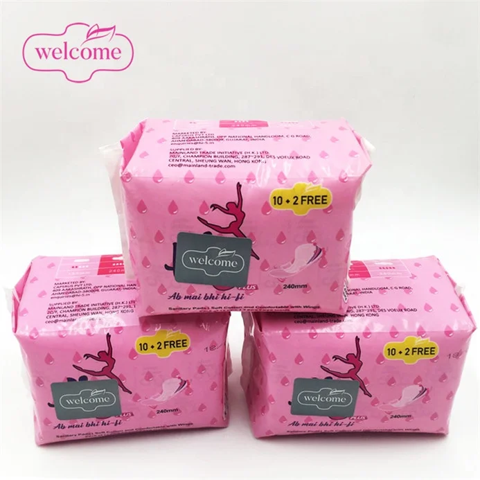 

Best Selling Products to Resell Sanitary Pads Manufacturing Machine Made Disposable Sanitary Pads Packaging