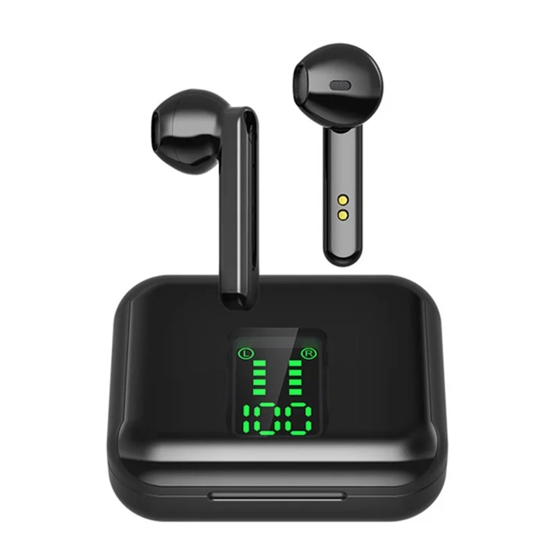 

L12 TWS5.0 Wireless Earphone LED Display Sport Waterproof Headset Earbuds In-ear Headphone