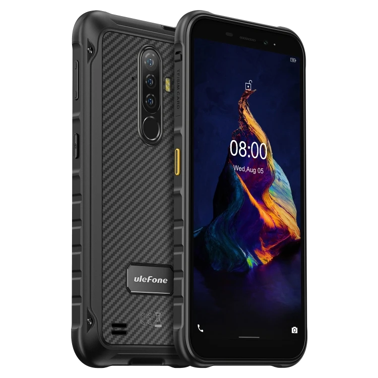 

HK STOCK Ulefone power Armor X8 outdoor Rugged Phone 4GB+64GB 5080mAh 5.7 in Waterproof Android 10 cellular cellphone smartphone