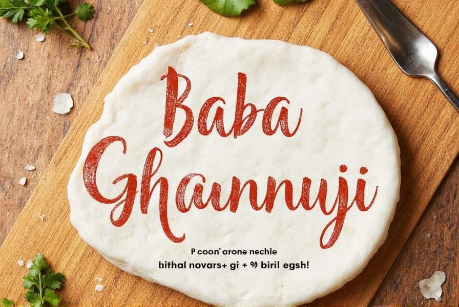 Baba Ghannuj Paste