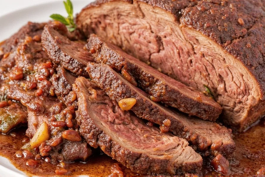 Beef Brisket in the Oven with Spices
