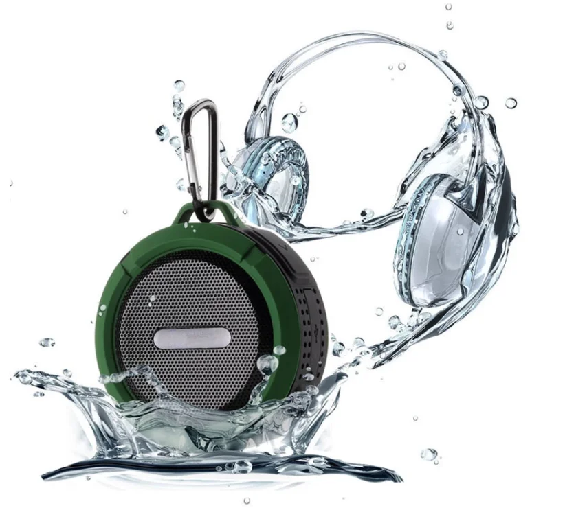 

Waterproof Blue tooth speaker C6 Gifts Gadget Music Player Outdoor Wireless Shower Speaker