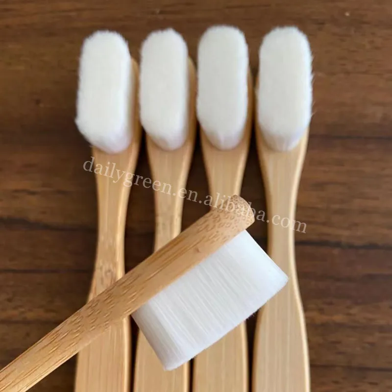 

Eco-friendly Custom Soft Nano Bristle Bamboo Toothbrush Wholesale