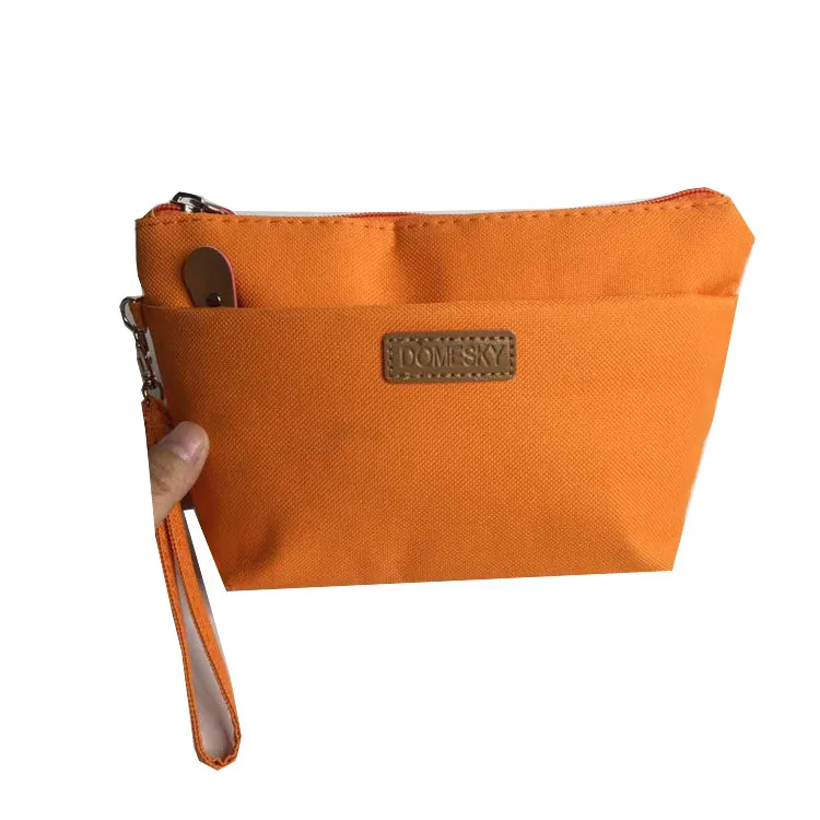 

Multi-color optional travel portable canvas ladies cosmetic bag