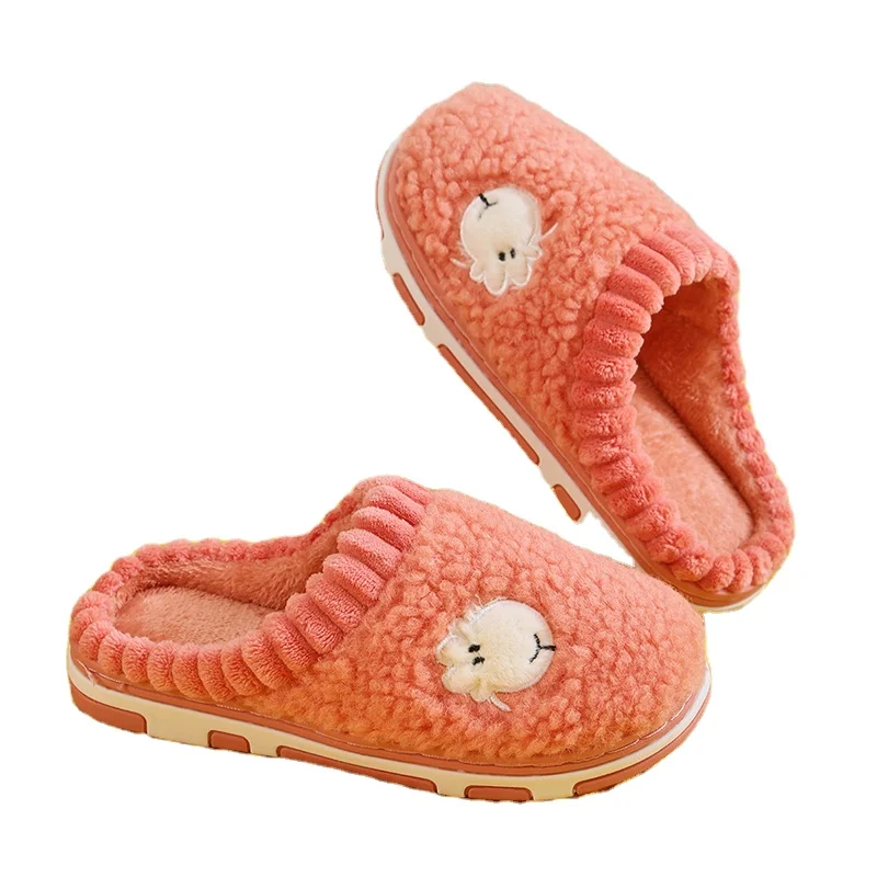 

Wholesale High Quality Winter Warm Slippers Ladies Fur Slides, Solid color