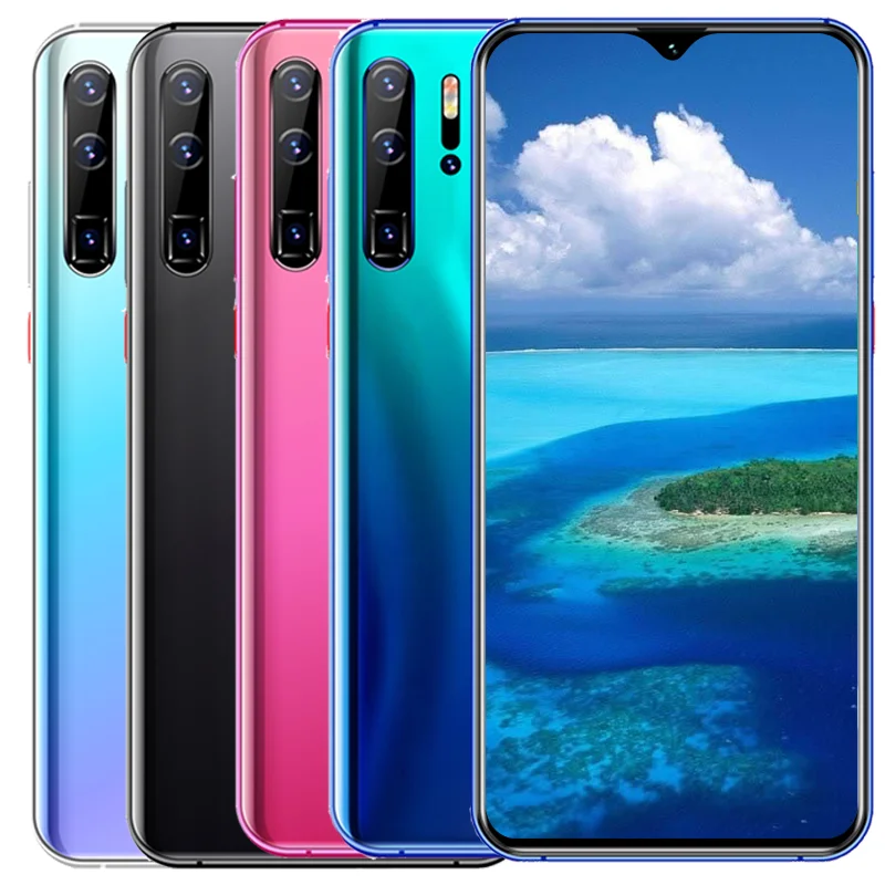 

P30 pro 6.7-inch Drop Screen Smartphone portable android 12+512GB 4800mah China smartphone with fingerprint telephone