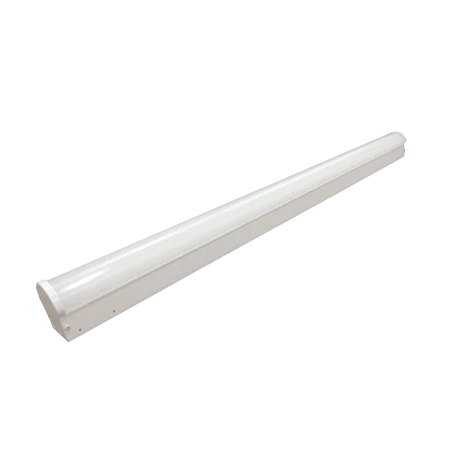 China shipping led linear batten light fitting 4ft 8ft strip CCT and Power tunable dlc linkable led shop light fixtures