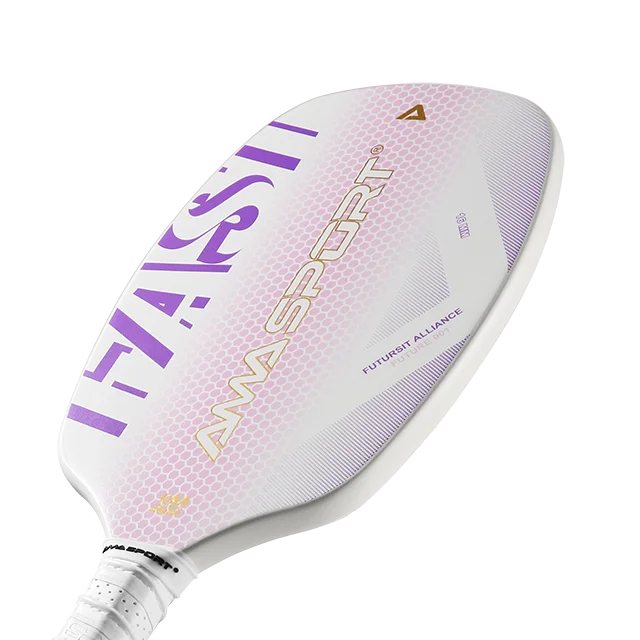 

AMA SPORT Toray T700 UV Color Changing Carbon Thermoformed Quiet Pickleball Paddle Unibody Model Paddle Tennis Rackets