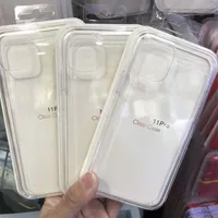 

Original Official Transparent Case Cover for iphone 6 7 8 plus X XS MAX XR 11 pro max with retail packaging Silicone case
