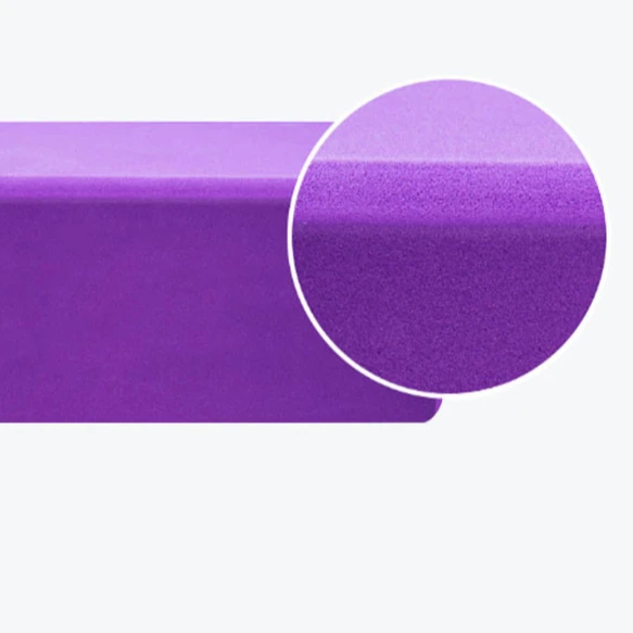 

Customized Yoga Brick,Customized Logo Yoga Exercise Eco Eva Foam Yoga Block, Purple