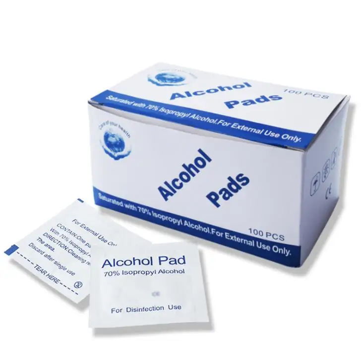 

Hot Sale Low Price Alcohol Wet Wipes For Skin Antiseptic Cleaning, White