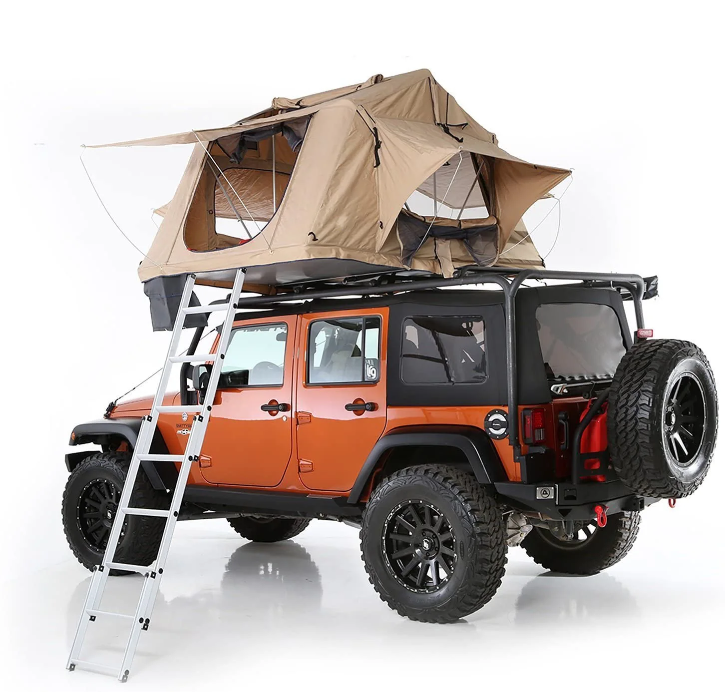 

Folding 4x4 Suv Pop-up Open Outdoor Canvas Camping Roof Top Car Rooftop Tent For Sale, Khaki/army green/brown/blue/coffee