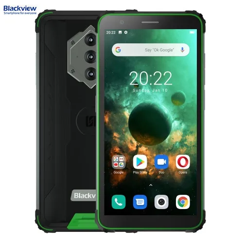 

Hot Sale Mobile Phones Blackview BV6600 Rugged Phone 4GB+64GB cellphone phones Waterproof Network: 4G Smartphone