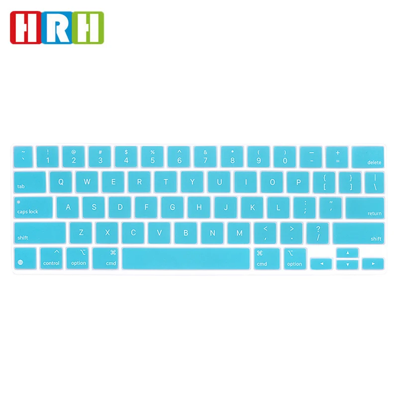

English Waterproof Gel Silicone Magic Keyboard Cover Skin for iPad 2020 Pro 12.9 Inch Magic Keyboard(4nd Generation), More choices