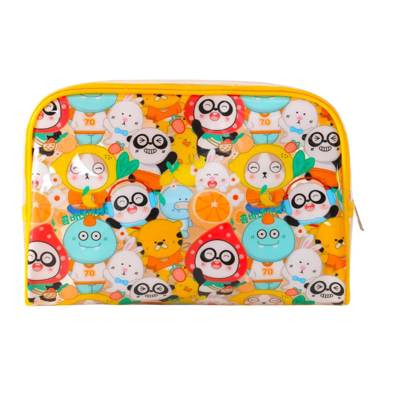 

Travel Transparent PVC Waterproof Beach Cosmetic Bag Clear PVC Makeup Bag