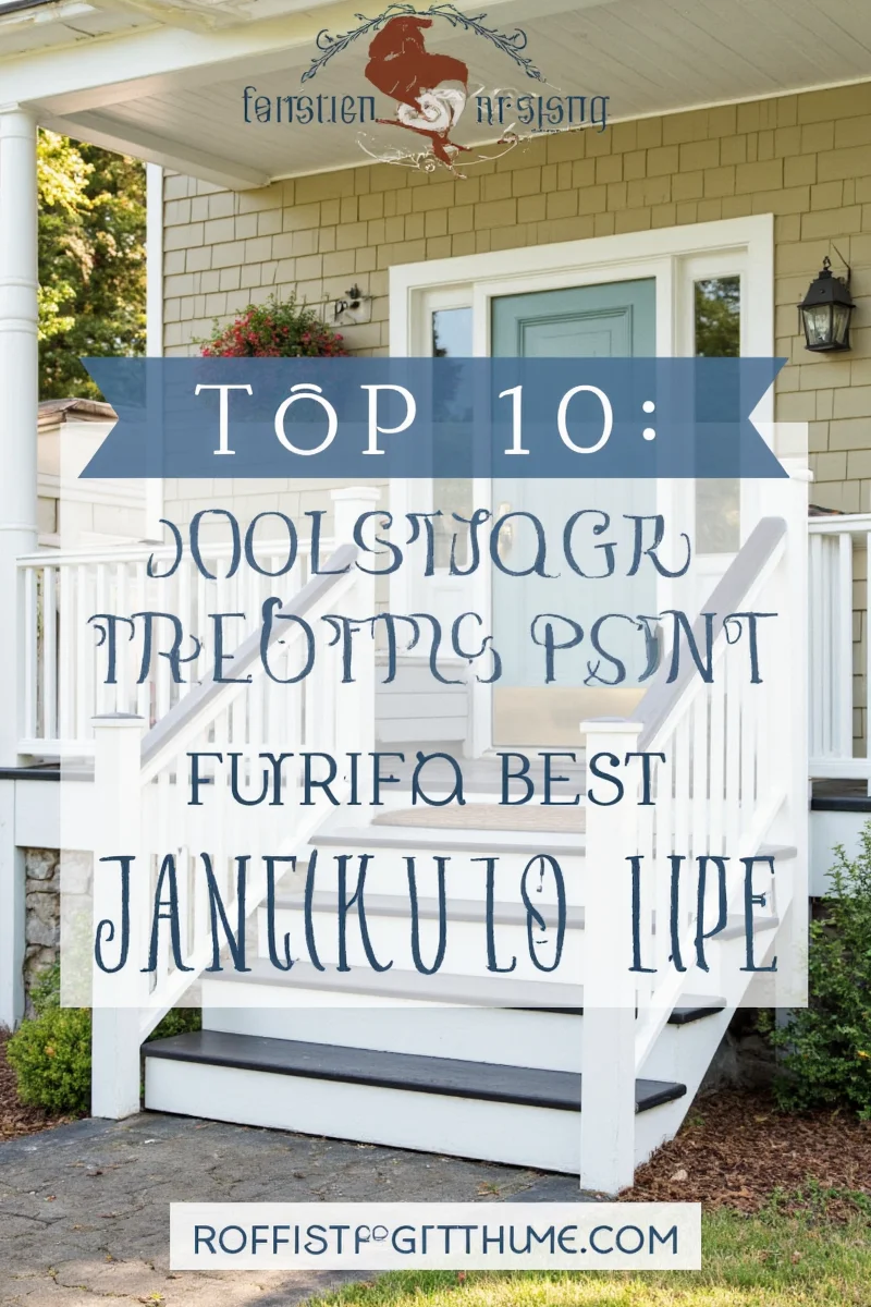 Family-friendly painted outdoor railing with children playing nearby
