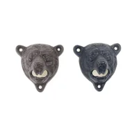 

Promotional Creative Gift Cast Iron Wall Mounted Bear Shape Beer Bottle Opener