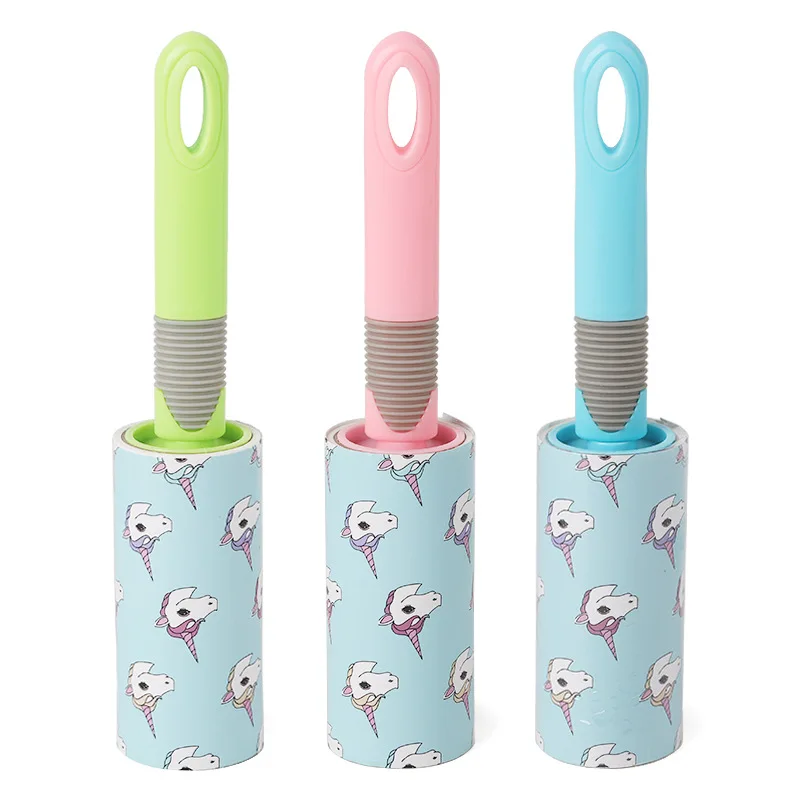 

Wholesale Hot Selling Travel Clothes Sticky Lint Roller Pet Hair Remover Lint Remover, As picture