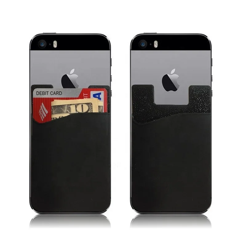 
Hot selling adhesive silicone 3M sticker card holder phone 
