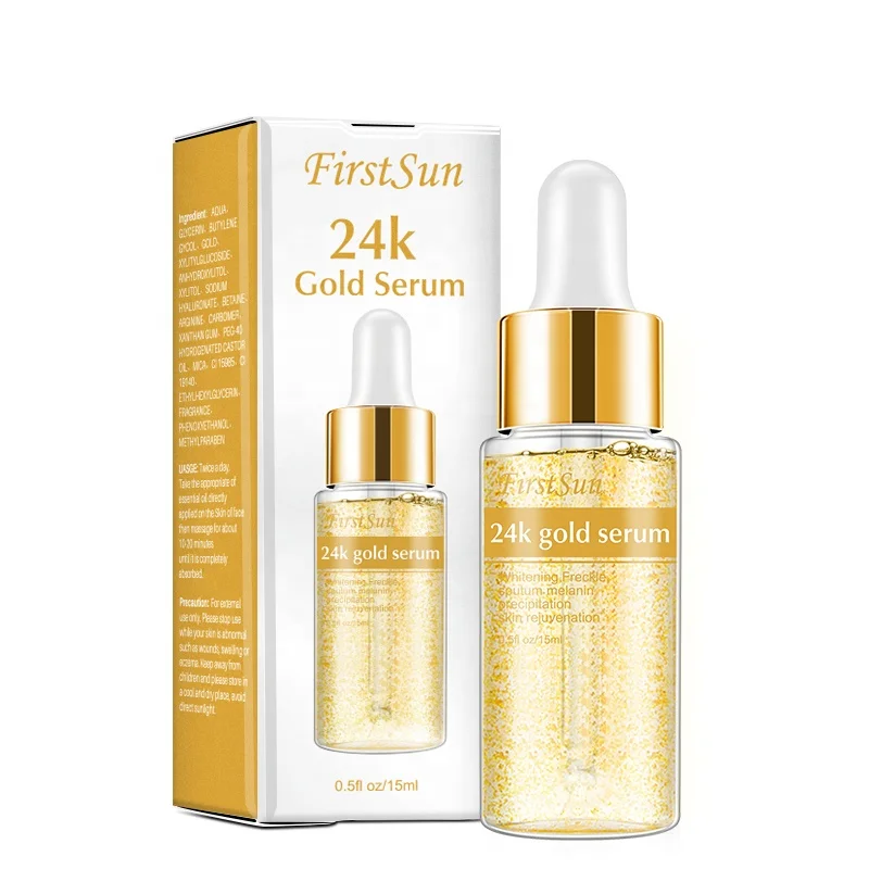 

Private Label 24k Gold Smooth Moisturizing Skin Anti Acne Serum Essence Oil Control Pore Minimizer Acne Serum